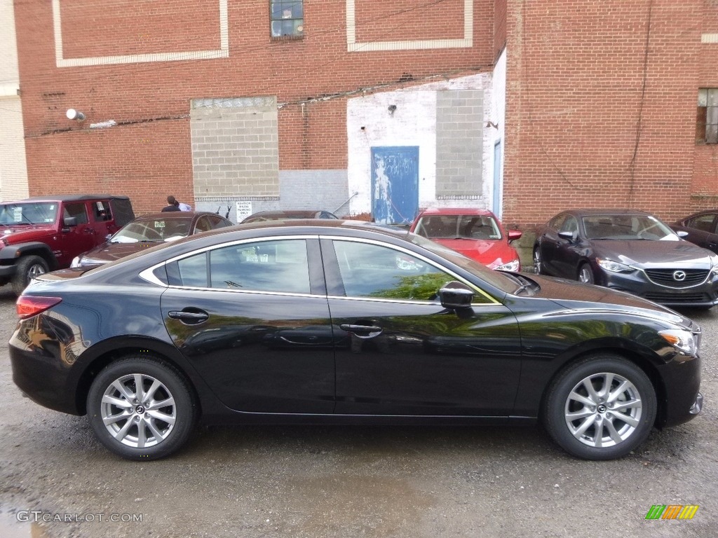 2017 Mazda6 Sport - Jet Black Mica / Black photo #2