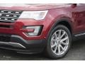 2017 Ruby Red Ford Explorer Limited 4WD  photo #2