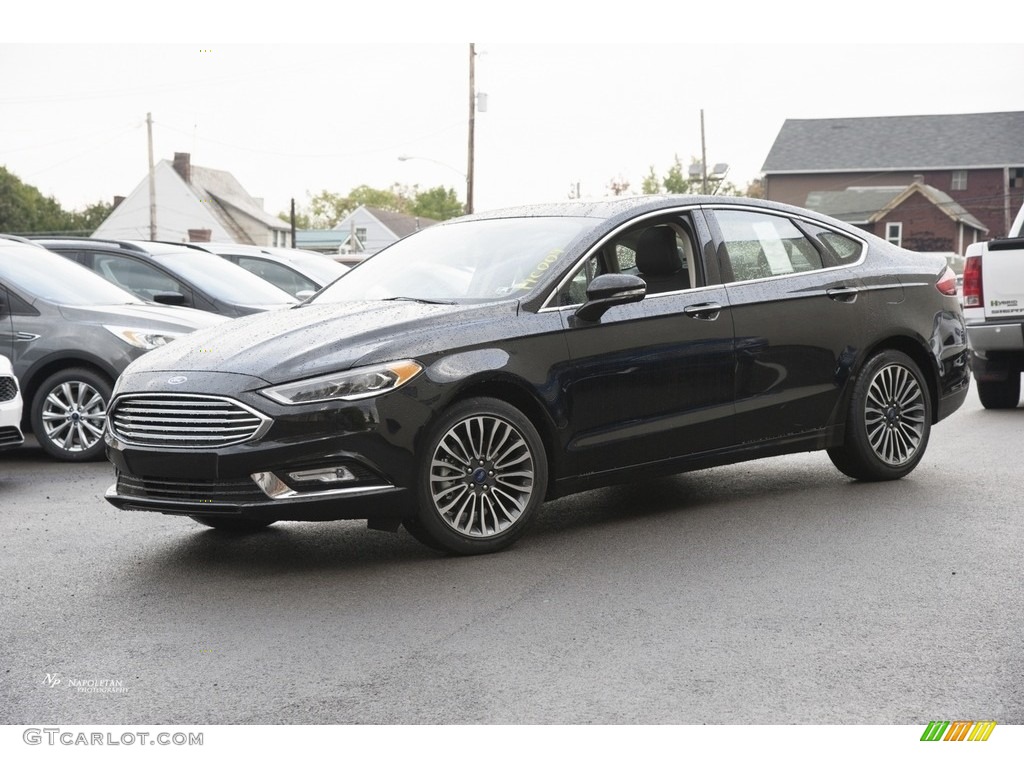 2017 Fusion SE AWD - Shadow Black / Ebony photo #1