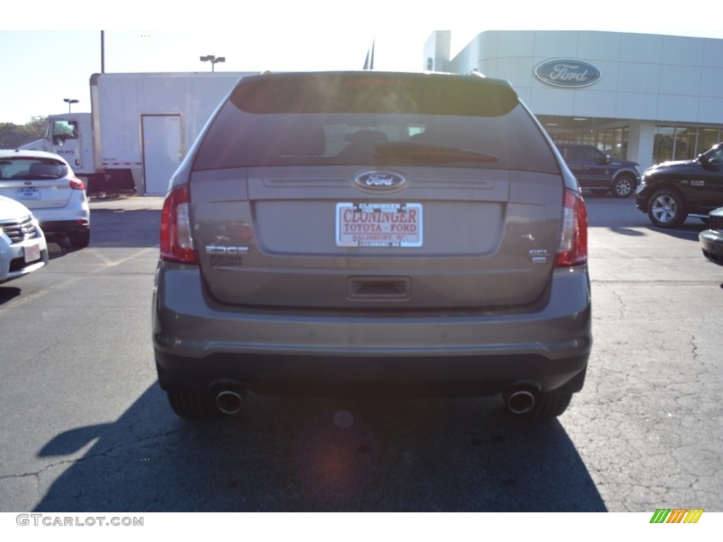 2013 Edge SEL AWD - Mineral Gray Metallic / Medium Light Stone photo #4