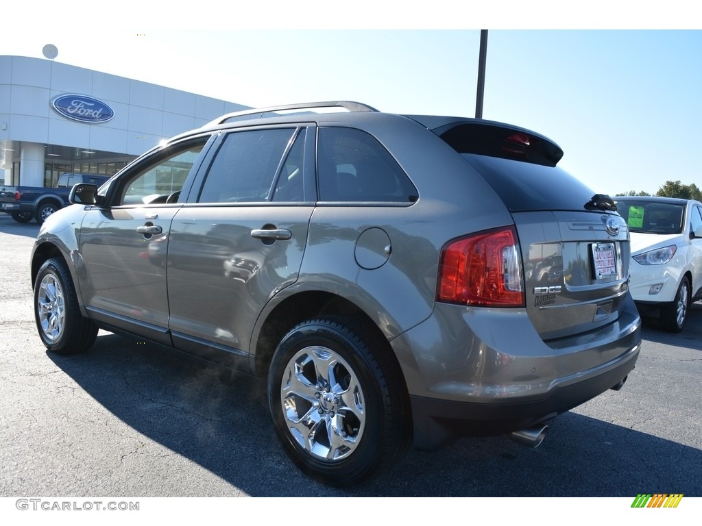 2013 Edge SEL AWD - Mineral Gray Metallic / Medium Light Stone photo #5