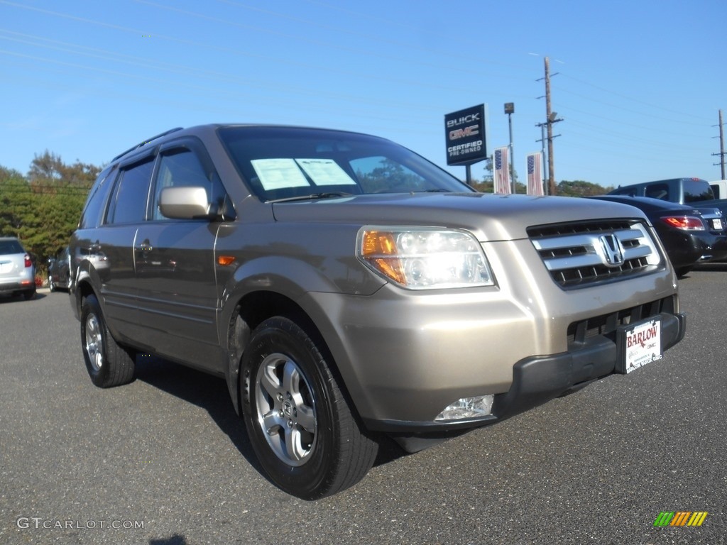 2006 Pilot EX-L 4WD - Desert Rock Metallic / Olive photo #1