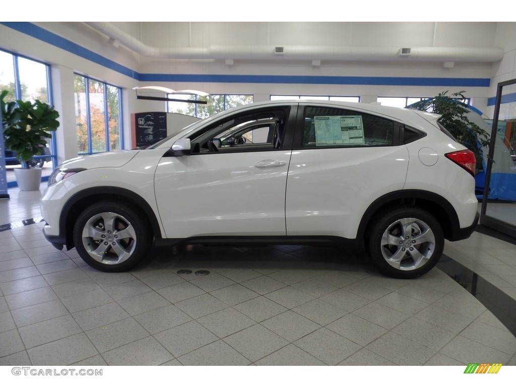 2016 HR-V LX AWD - White Orchid Pearl / Gray photo #3