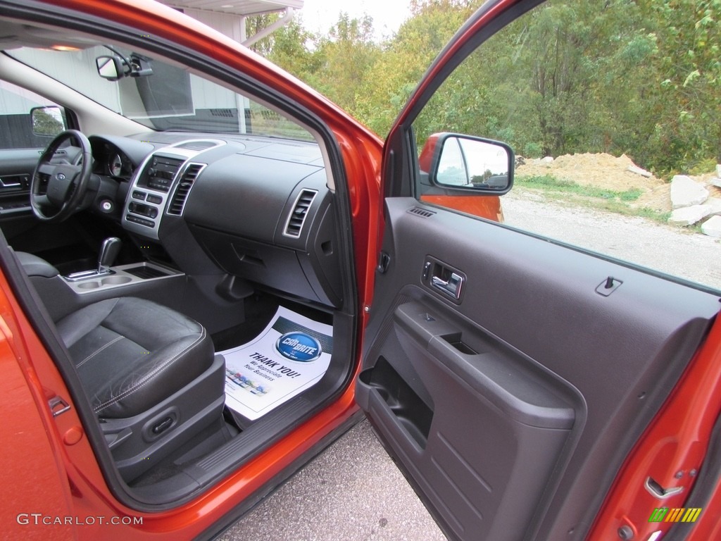2007 Edge SEL Plus - Blazing Copper Metallic / Charcoal Black photo #20