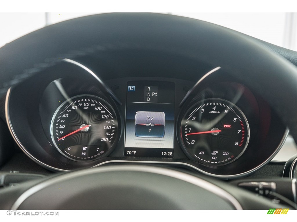 2017 Mercedes-Benz C 300 Sedan Gauges Photo #116437422