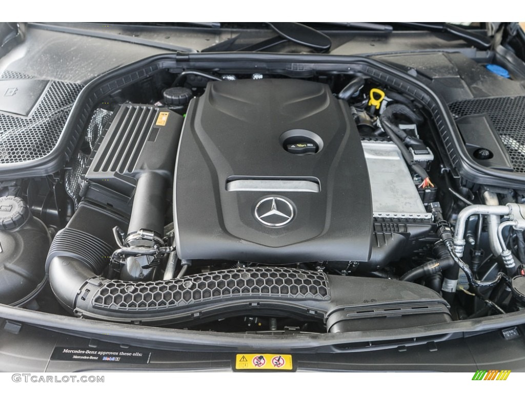 2017 Mercedes-Benz C 300 Sedan 2.0 Liter DI Turbocharged DOHC 16-Valve VVT 4 Cylinder Engine Photo #116437480