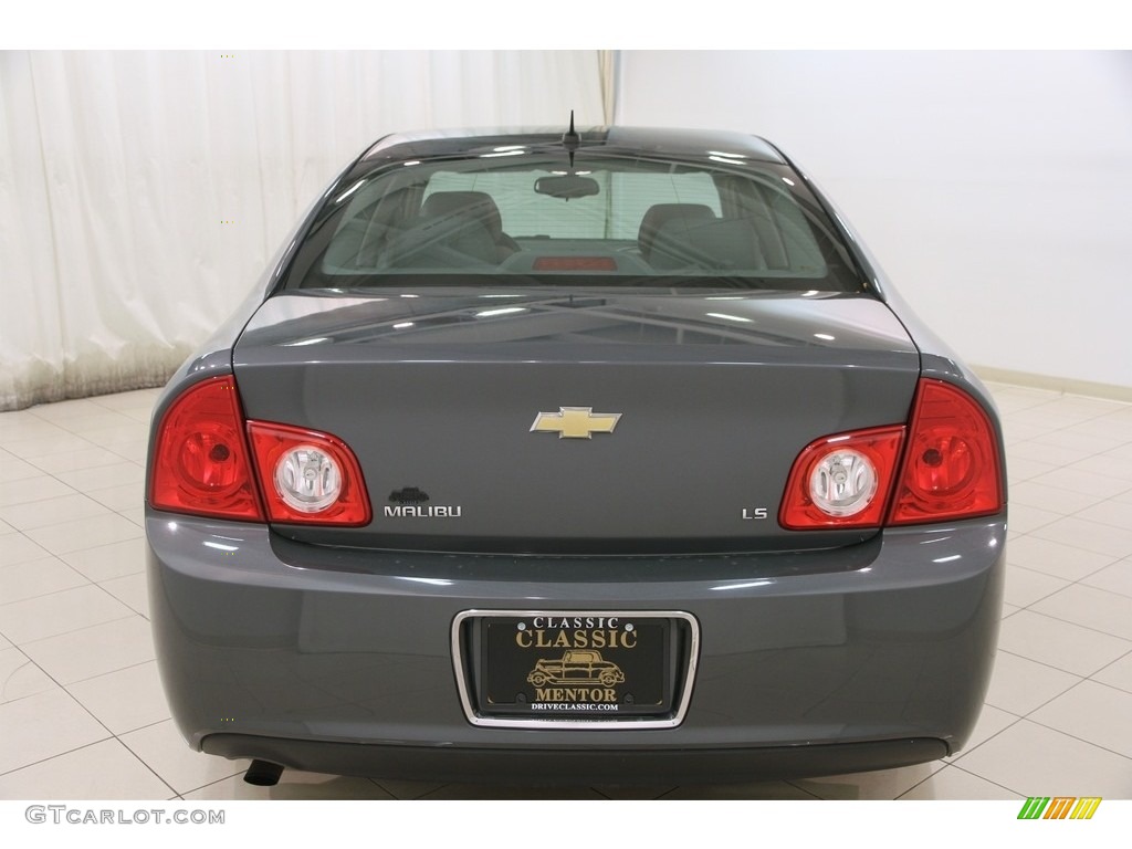 2009 Malibu LS Sedan - Dark Gray Metallic / Titanium photo #20