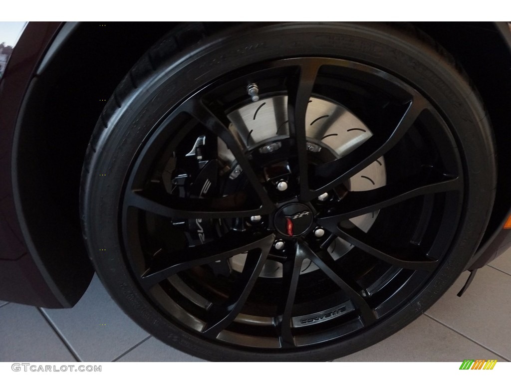 2017 Corvette Grand Sport Coupe - Black Rose Metallic / Kalahari photo #7