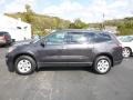 2017 Tungsten Metallic Chevrolet Traverse LS AWD  photo #3