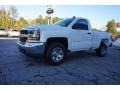 2017 Summit White Chevrolet Silverado 1500 WT Regular Cab  photo #3