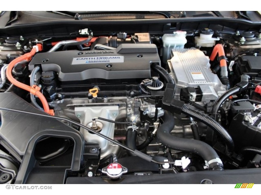 2017 Honda Accord Hybrid Touring Sedan 2.0 Liter DOHC 16-Valve i-VTEC 4 Cylinder Gasoline/Electric Hybrid Engine Photo #116441059