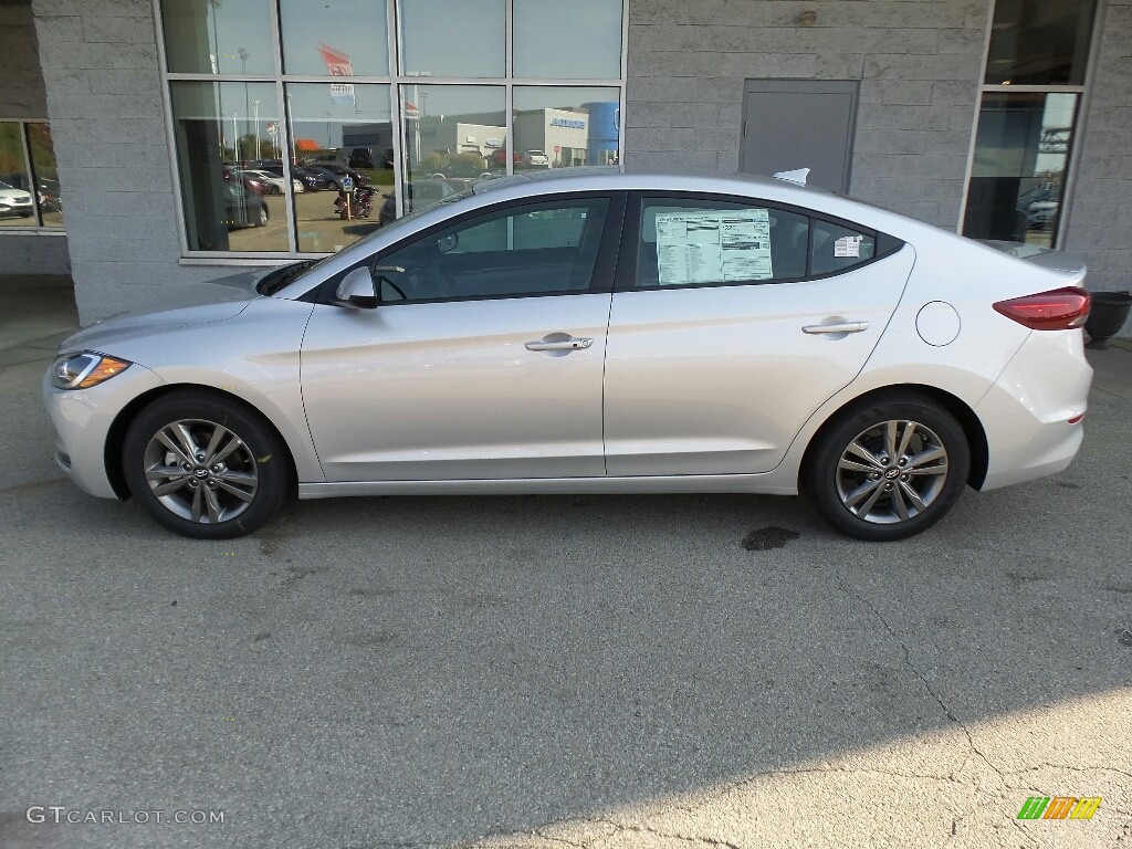 2017 Elantra SE - Silver / Gray photo #6