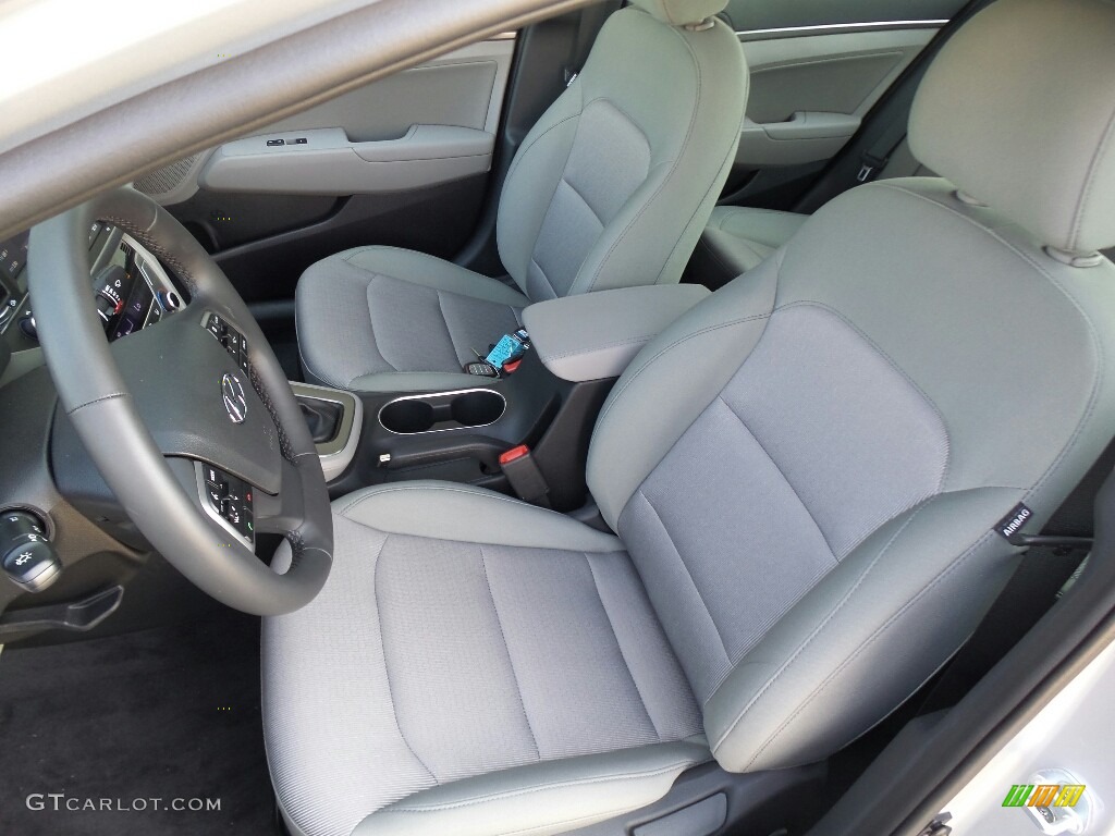 2017 Elantra SE - Silver / Gray photo #9