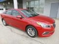 2017 Scarlet Red Hyundai Sonata SE  photo #1