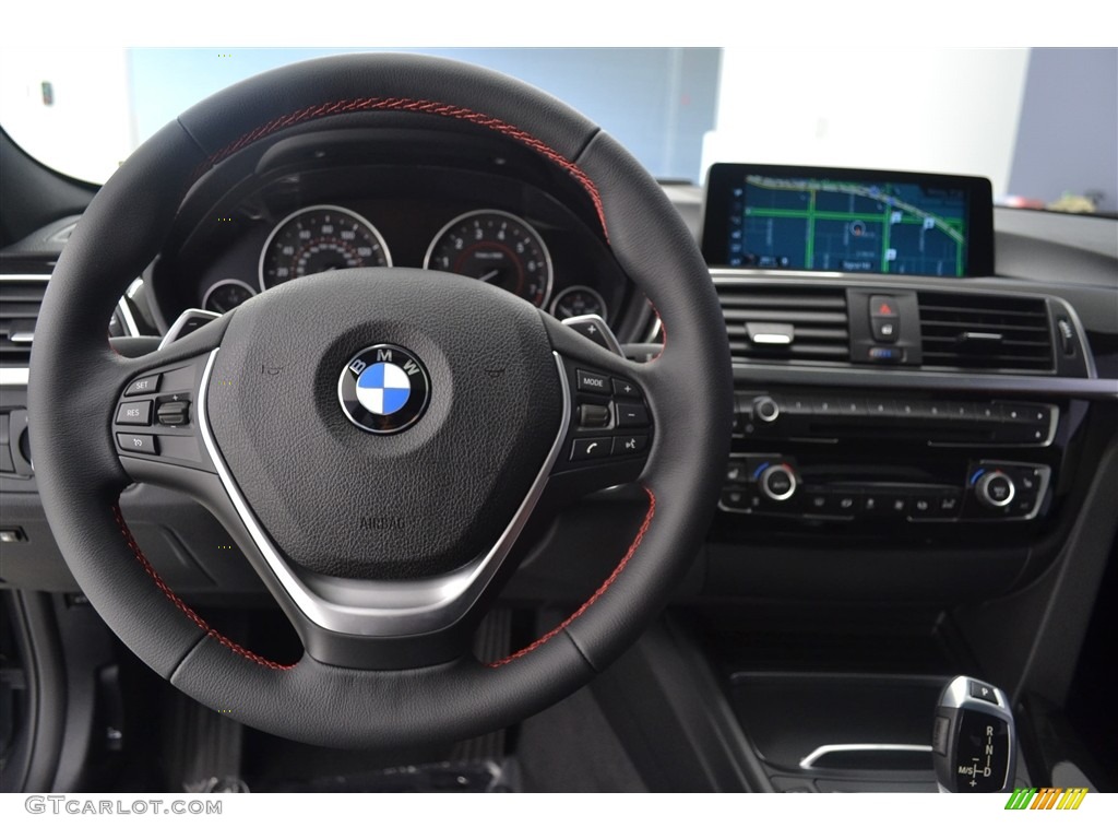 2017 3 Series 330e iPerfomance Sedan - Mineral Grey Metallic / Black photo #14