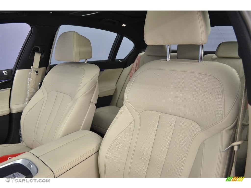 2017 7 Series 740i Sedan - Alpine White / Ivory White/Black photo #8