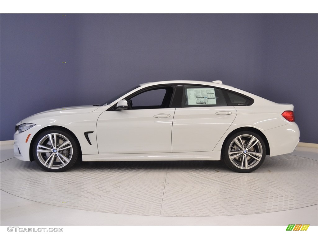 Alpine White 2017 BMW 4 Series 440i Gran Coupe Exterior Photo #116444266