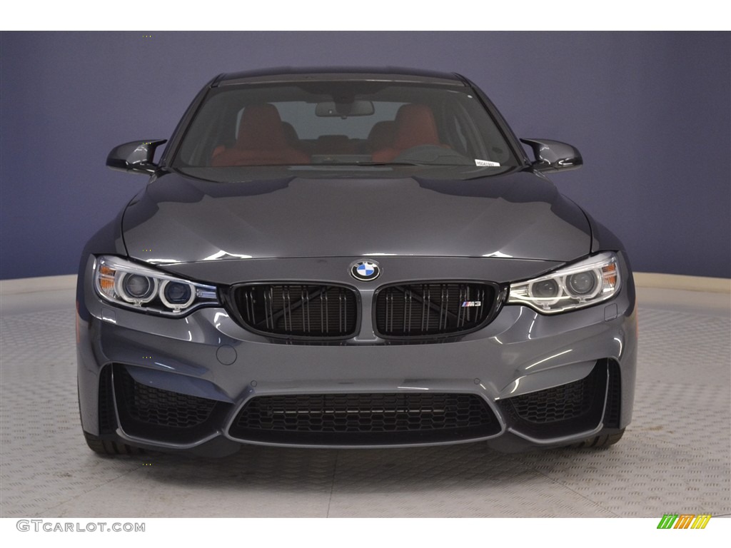 Mineral Grey Metallic 2017 BMW M3 Sedan Exterior Photo #116444590