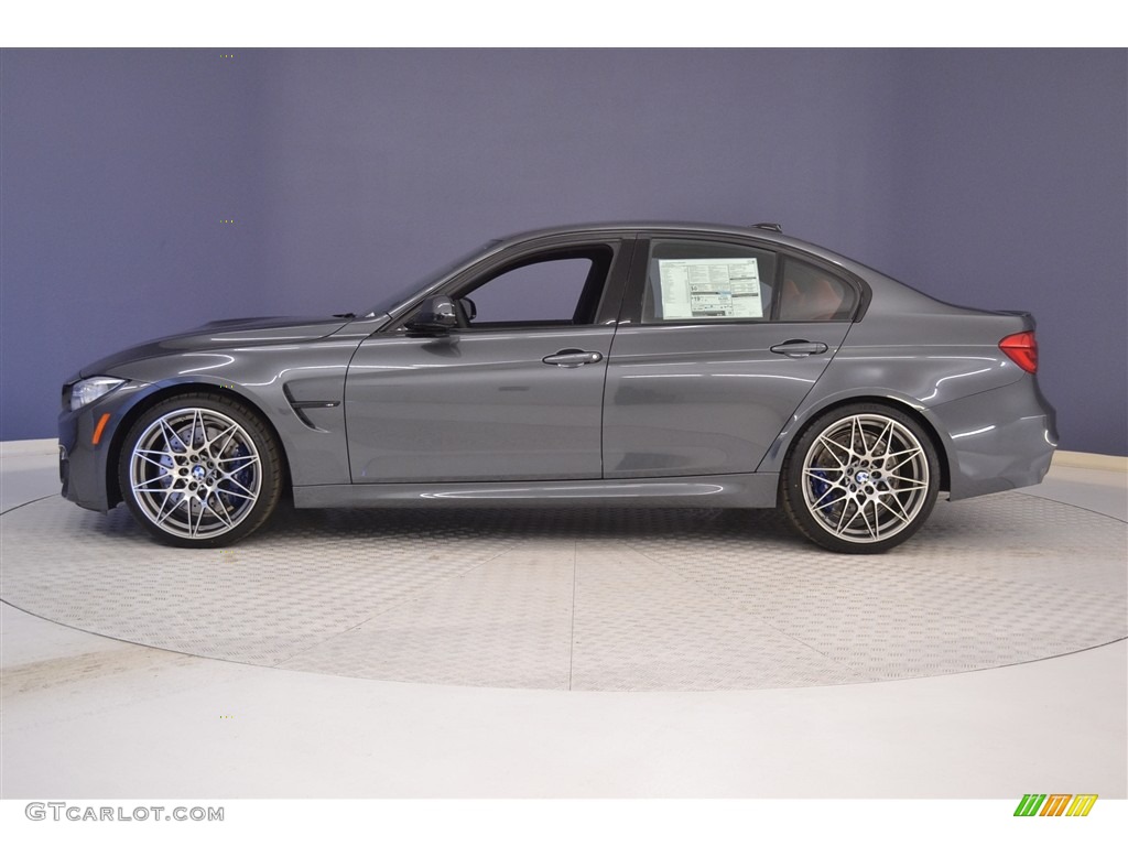 Mineral Grey Metallic 2017 BMW M3 Sedan Exterior Photo #116444613