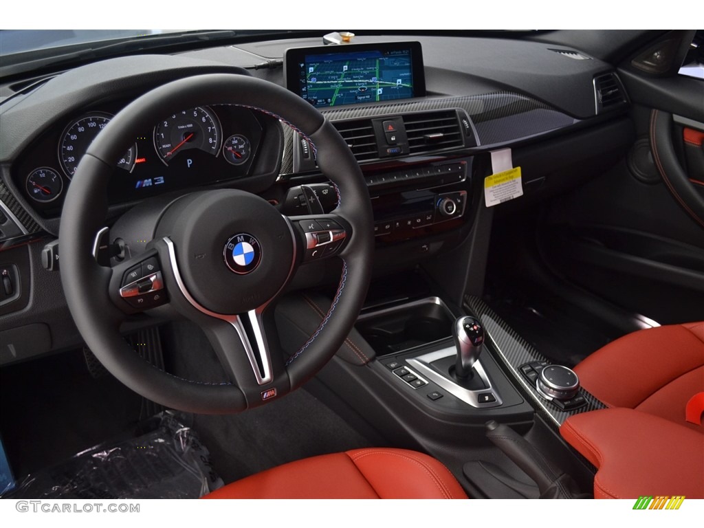 Sakhir Orange/Black Interior 2017 BMW M3 Sedan Photo #116444704