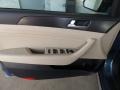 Beige 2017 Hyundai Sonata Sport Door Panel