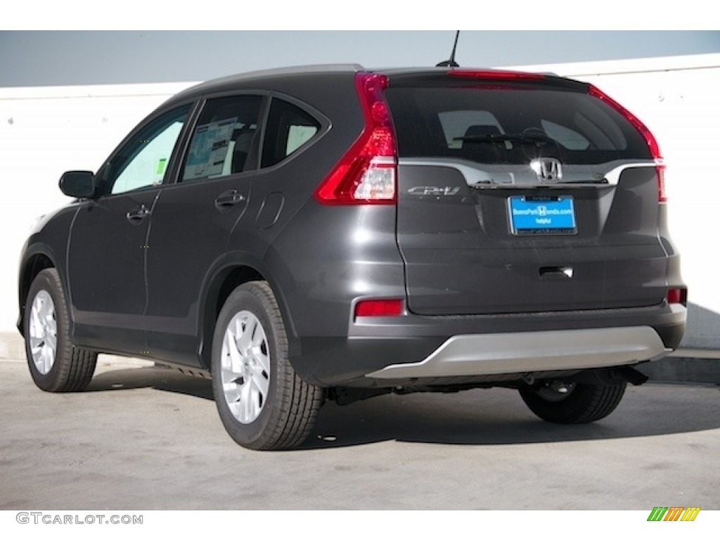 2016 CR-V EX-L - Modern Steel Metallic / Gray photo #2