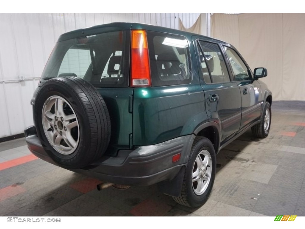 2001 CR-V EX 4WD - Clover Green Pearl / Dark Gray photo #8
