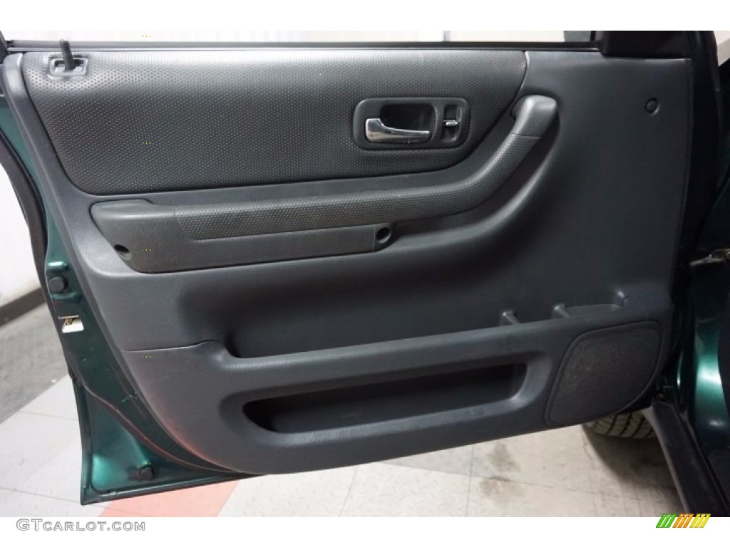 2001 CR-V EX 4WD - Clover Green Pearl / Dark Gray photo #12