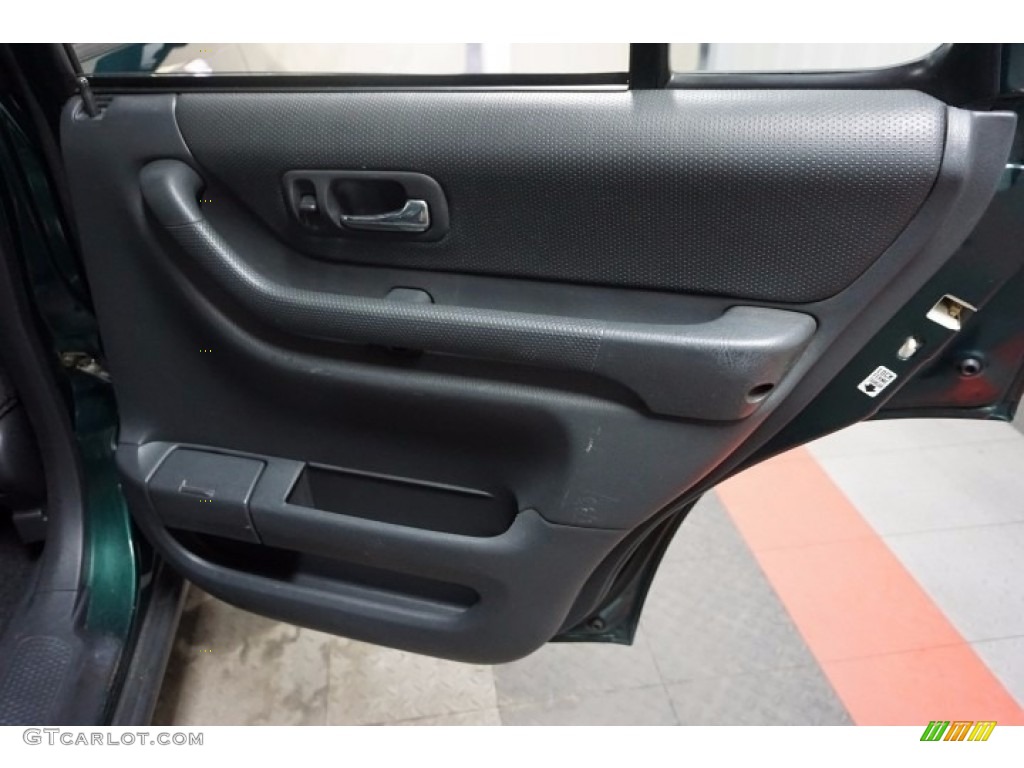 2001 CR-V EX 4WD - Clover Green Pearl / Dark Gray photo #15