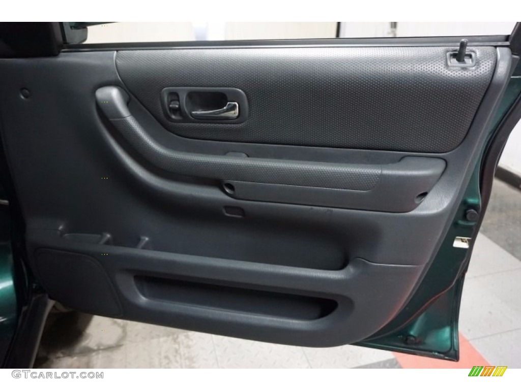 2001 CR-V EX 4WD - Clover Green Pearl / Dark Gray photo #16