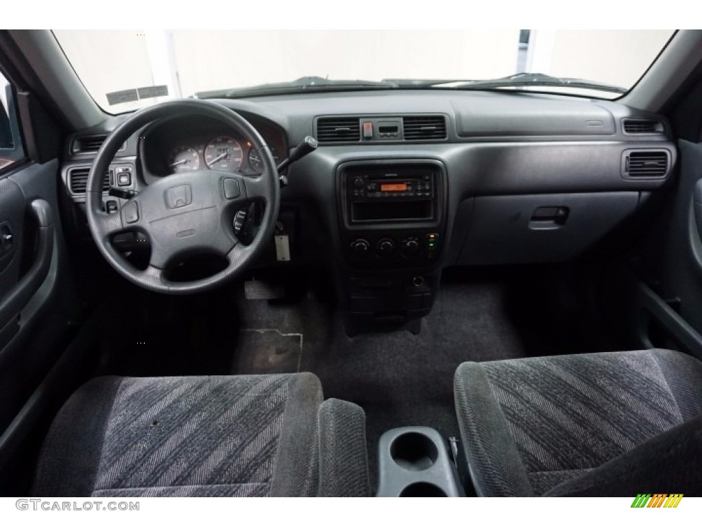2001 CR-V EX 4WD - Clover Green Pearl / Dark Gray photo #23