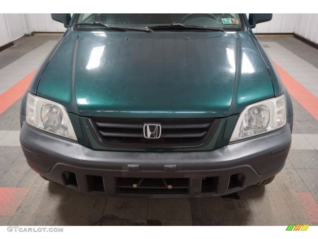 2001 CR-V EX 4WD - Clover Green Pearl / Dark Gray photo #39