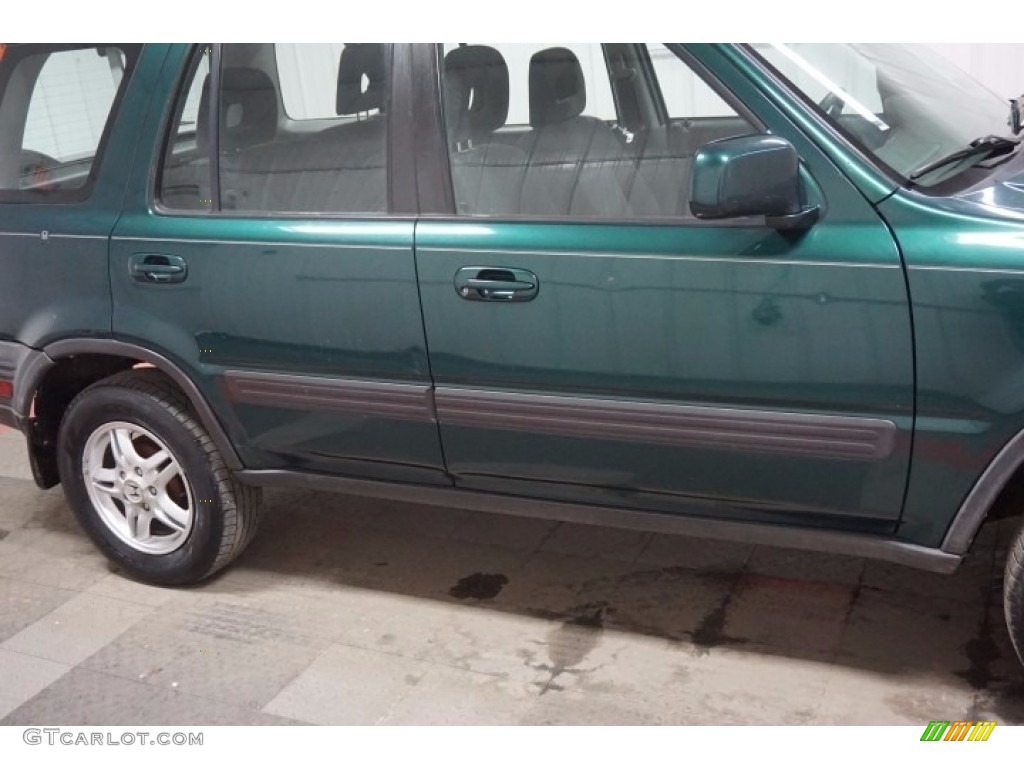 2001 CR-V EX 4WD - Clover Green Pearl / Dark Gray photo #42