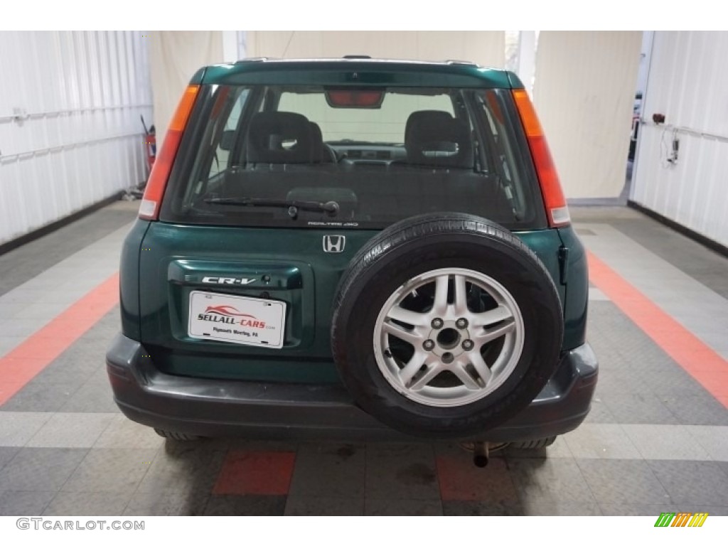 2001 CR-V EX 4WD - Clover Green Pearl / Dark Gray photo #46