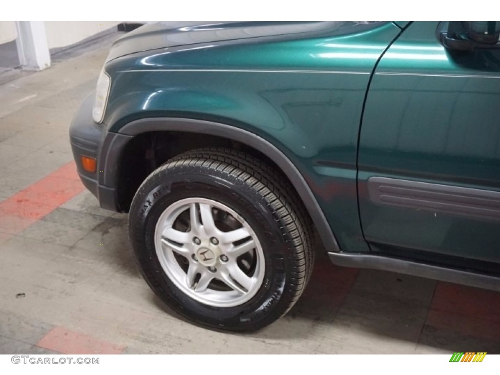 2001 CR-V EX 4WD - Clover Green Pearl / Dark Gray photo #50