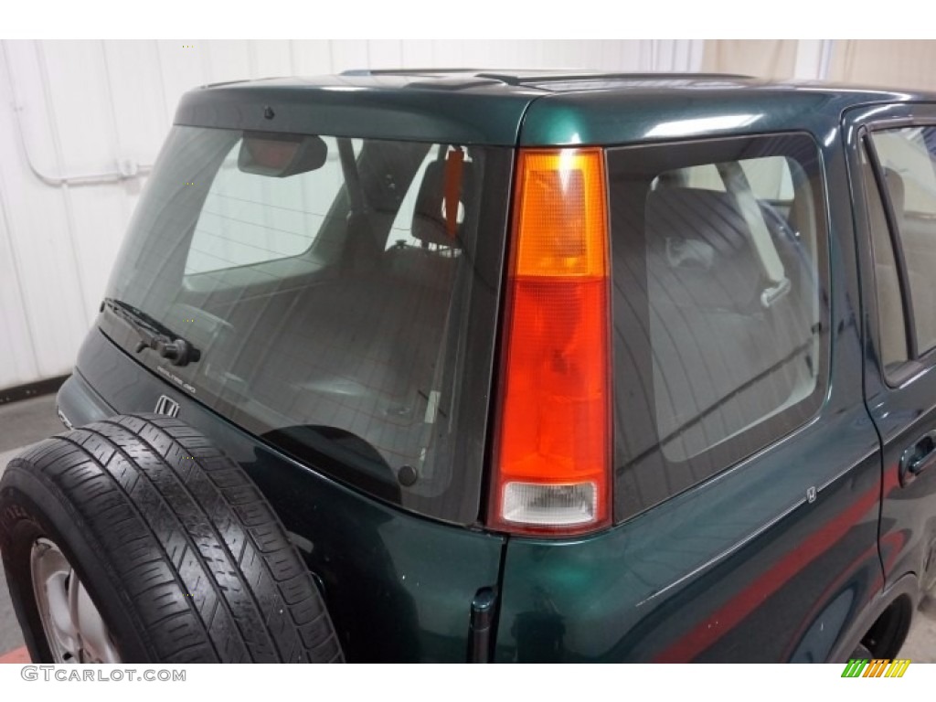 2001 CR-V EX 4WD - Clover Green Pearl / Dark Gray photo #56