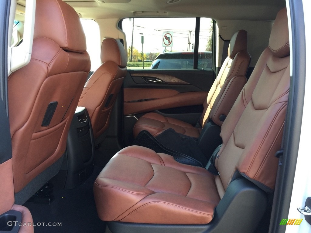 Kona Brown Interior 2017 Cadillac Escalade ESV Premium Luxury 4WD Photo #116453808
