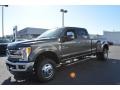 2017 Magnetic Ford F350 Super Duty Lariat Crew Cab 4x4  photo #3