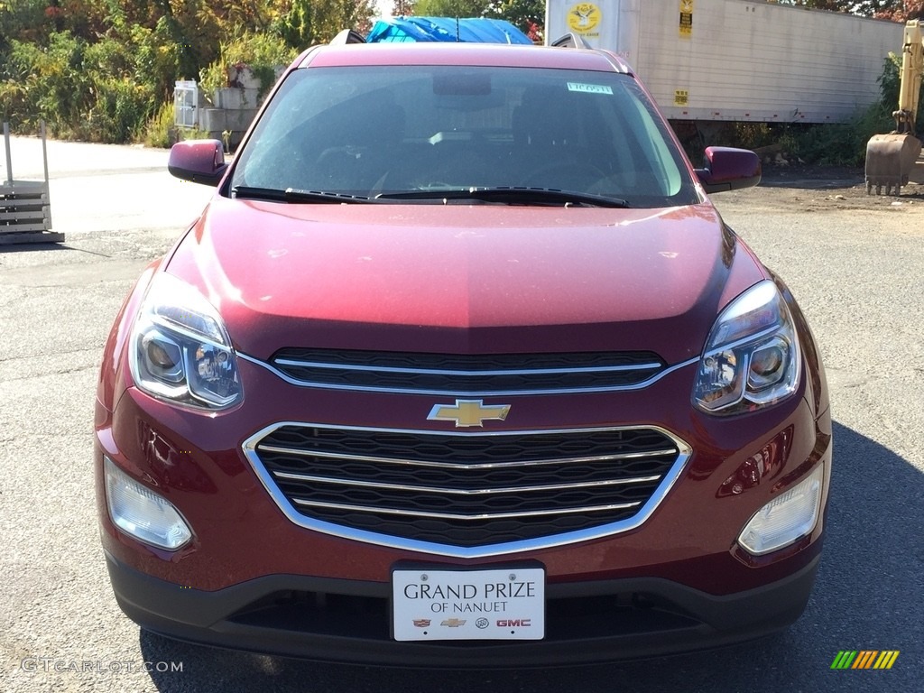 2017 Equinox LT AWD - Siren Red Tintcoat / Jet Black photo #2