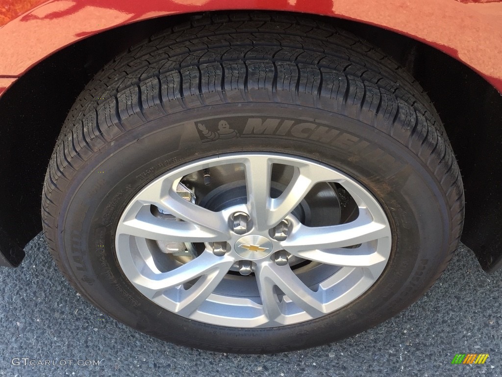 2017 Equinox LT AWD - Siren Red Tintcoat / Jet Black photo #10