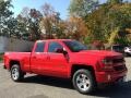 2017 Red Hot Chevrolet Silverado 1500 LT Double Cab 4x4  photo #3