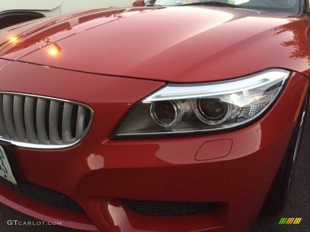 2015 Z4 sDrive35i - Crimson Red / Walnut photo #2