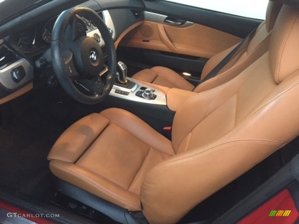 Walnut Interior 2015 BMW Z4 sDrive35i Photo #116456899