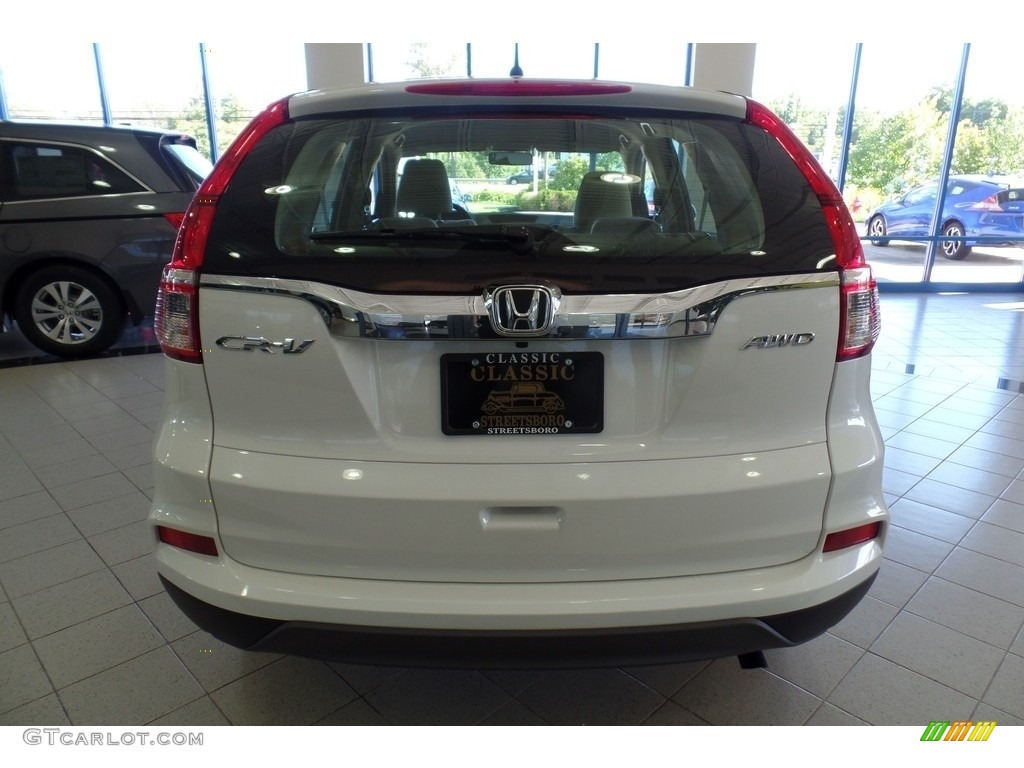 2016 CR-V LX AWD - White Diamond Pearl / Beige photo #4