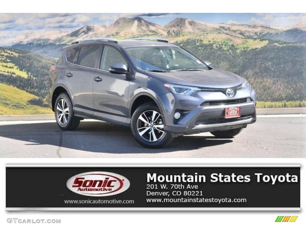 2016 RAV4 XLE AWD - Magnetic Gray Metallic / Black photo #1