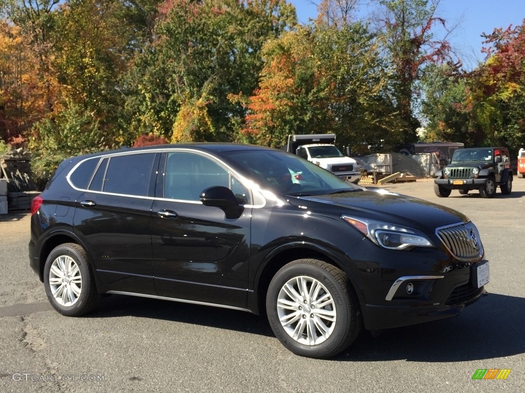 Ebony Twilight Metallic 2017 Buick Envision Preferred AWD Exterior Photo #116458770