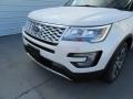 2017 White Platinum Ford Explorer Platinum 4WD  photo #10