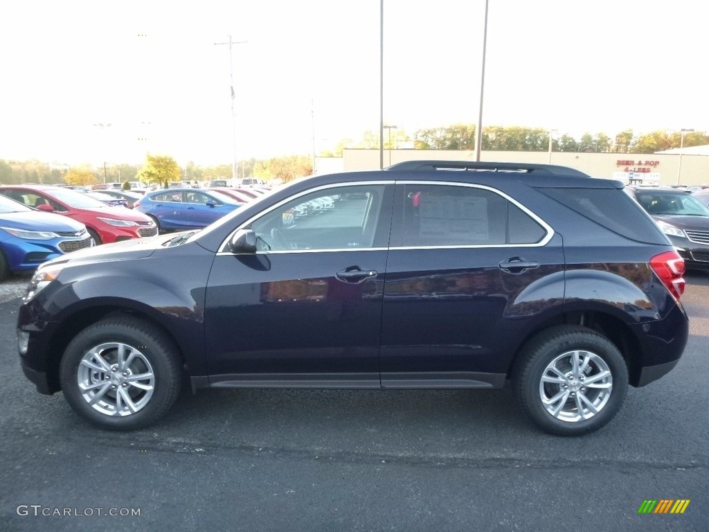 2017 Equinox LT AWD - Blue Velvet Metallic / Jet Black photo #9