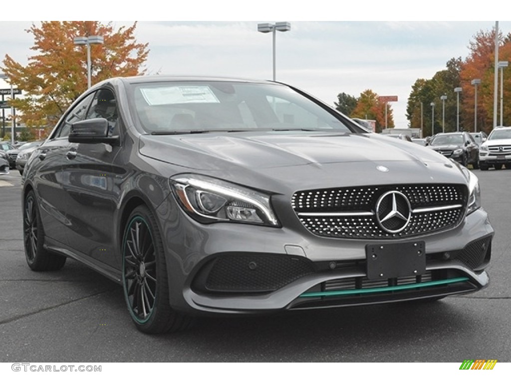 Mountain Grey Metallic 2017 Mercedes-Benz CLA 250 4Matic Coupe Exterior Photo #116459992