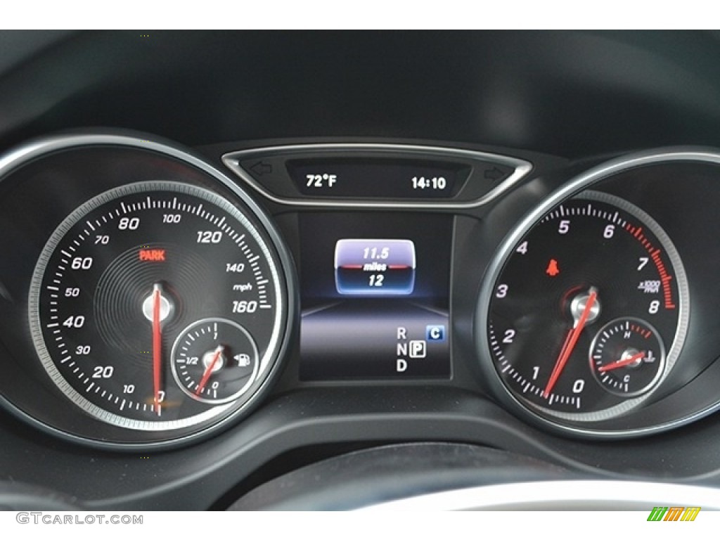 2017 CLA 250 4Matic Coupe - Mountain Grey Metallic / Black photo #11